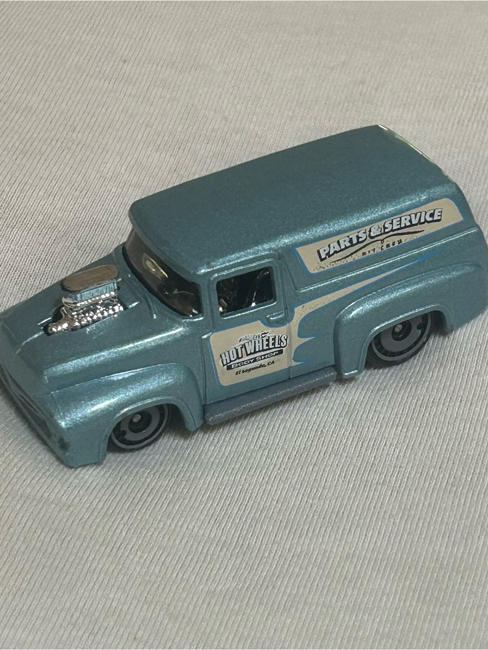 2023 Hot Wheels '56 Ford F-100 Panel Truck - Light Blue Parts & Service